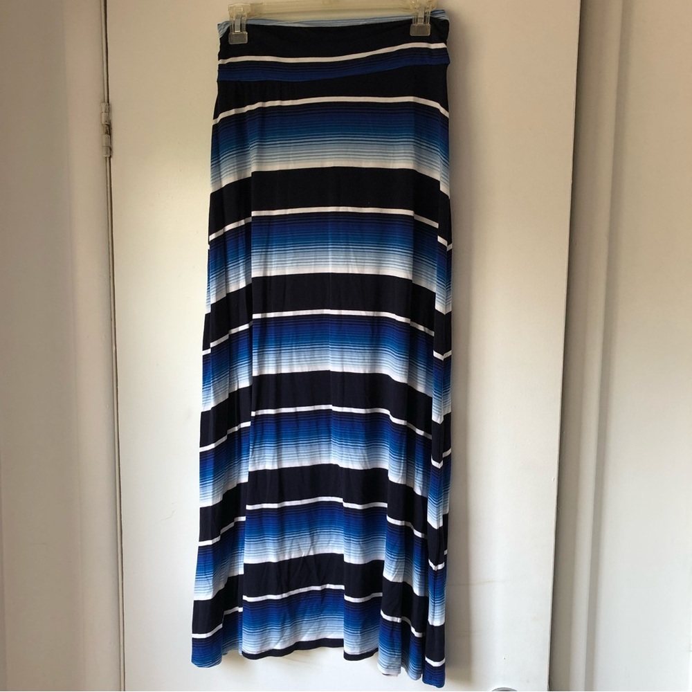Striped Maxi Skirt